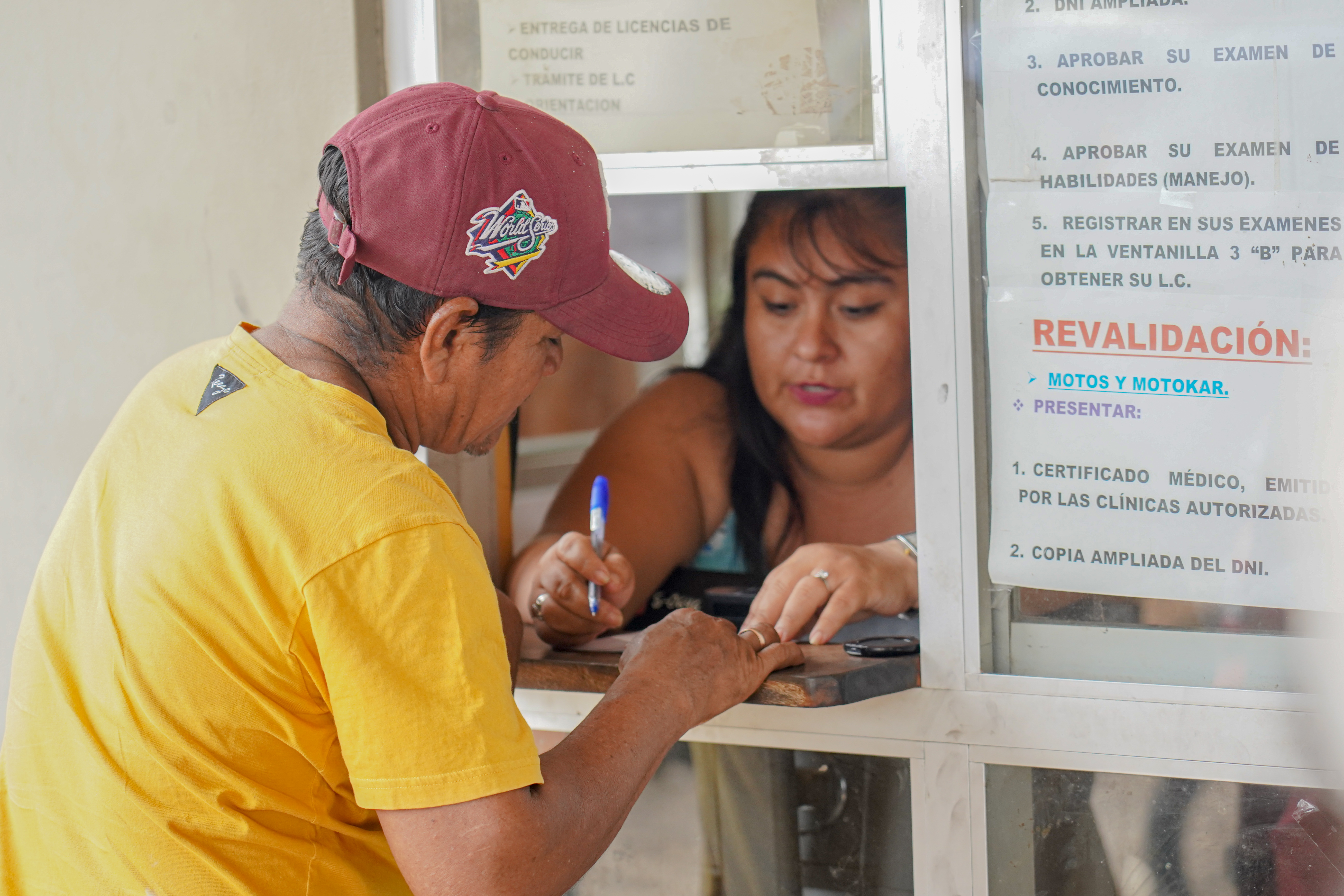 Tramite de licencia de conducir 