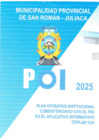Vista preliminar de documento PLAN OPERATIVO INSTITUCIONAL (POI) 2025 CONSISTENCIADO CON EL PRESUPUESTO INSTITUCIONAL DE APERTURA (PIA) 2025