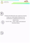 Vista preliminar de documento BASES DEL CONCURSO CAS N°01
