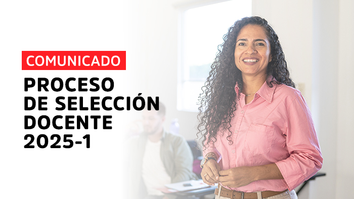 Proceso de selección docente para el Periodo Académico 2025-I