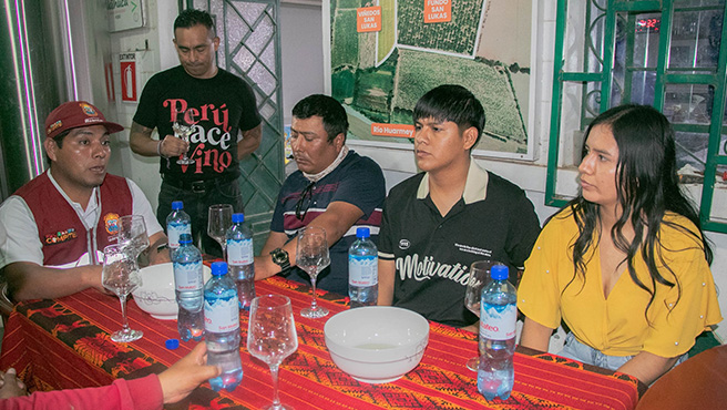 Procompite Huarmey impulsa la producción vinícola con taller de cata descriptiva de vinos
