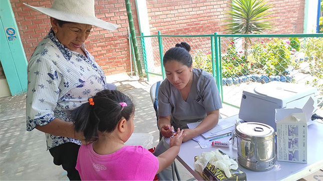 Campaña Médica gratuita llegó al centro poblado de Maria Cristina