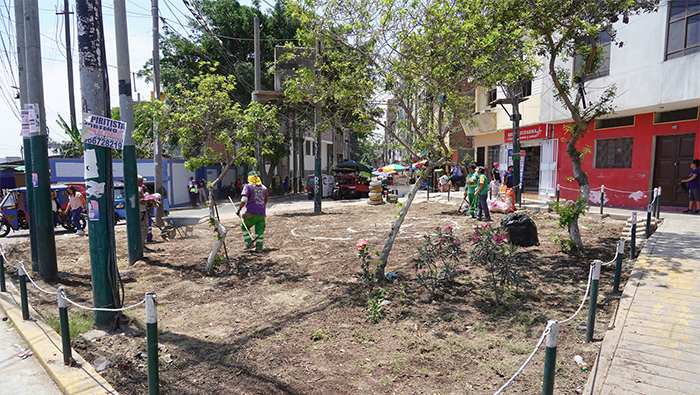 recuperar nuestras Γ‘reas verdes del distrito