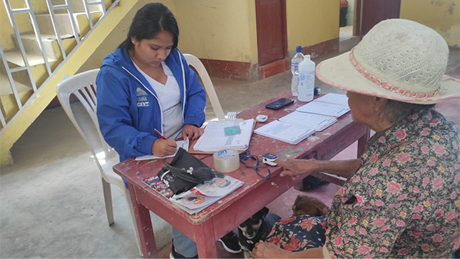 Campaña médica gratuita llegó al distrito de Malvas