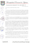 Vista preliminar de documento RESOLUCION DE ALCALDIA N°251-2021-MPA-A