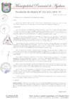 Vista preliminar de documento RESOLUCION DE ALCALDIA N°253-2021-MPA-A