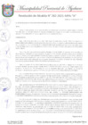 Vista preliminar de documento RESOLUCION DE ALCALDIA N°262-2021-MPA-A