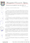 Vista preliminar de documento RESOLUCION DE ALCALDIA N°263-2021-MPA-A