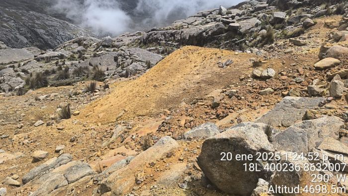 Inspección inopinada a concesión minera en Yauyos