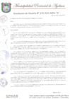 Vista preliminar de documento RESOLUCION DE ALCALDIA N°274-2021-MPA-A