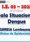 Vista preliminar de documento Sala Situacional Epidemiológica  Dengue   S.E.  03 