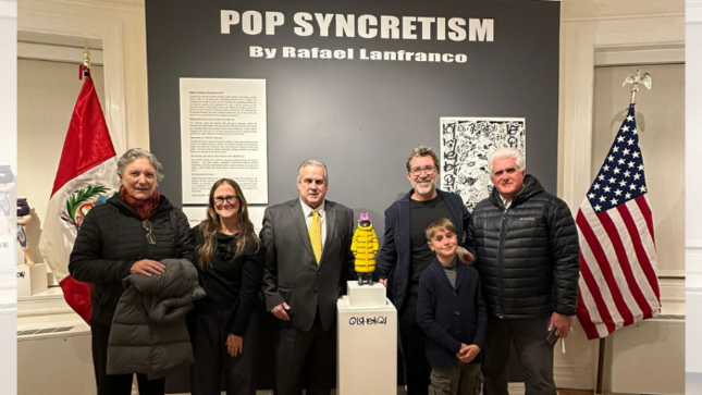 Galería de Arte de la Embajada del Perú en Estados Unidos acoge exhibición “Pop Syncretism”