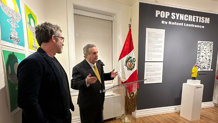 Galería de Arte de la Embajada del Perú en Estados Unidos acoge exhibición “Pop Syncretism”