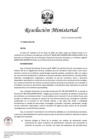 Vista preliminar de documento RM N° 00062-2025-DE (Aprobar el Otorgamiento del beneficio de defensa legal a favor del Sr. CHAVEZ C.)