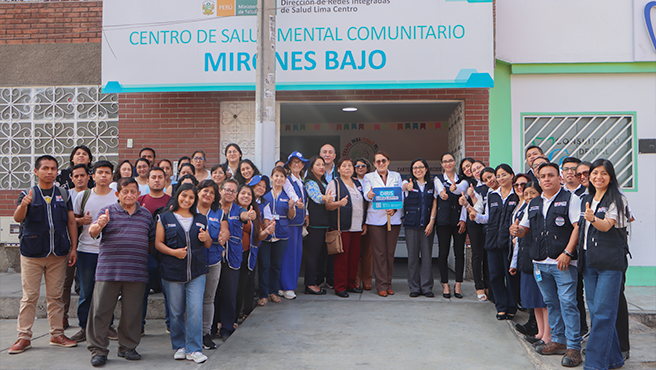 Más de 272 mil habitantes se beneficiarán con nuevo Centro de Salud Mental Comunitaria en Mirones Bajo inaugurado por Diris Lima Centro 5