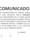 Vista preliminar de documento COMUNICADO PROCESO ADJUDICACION ENCARGATURAS