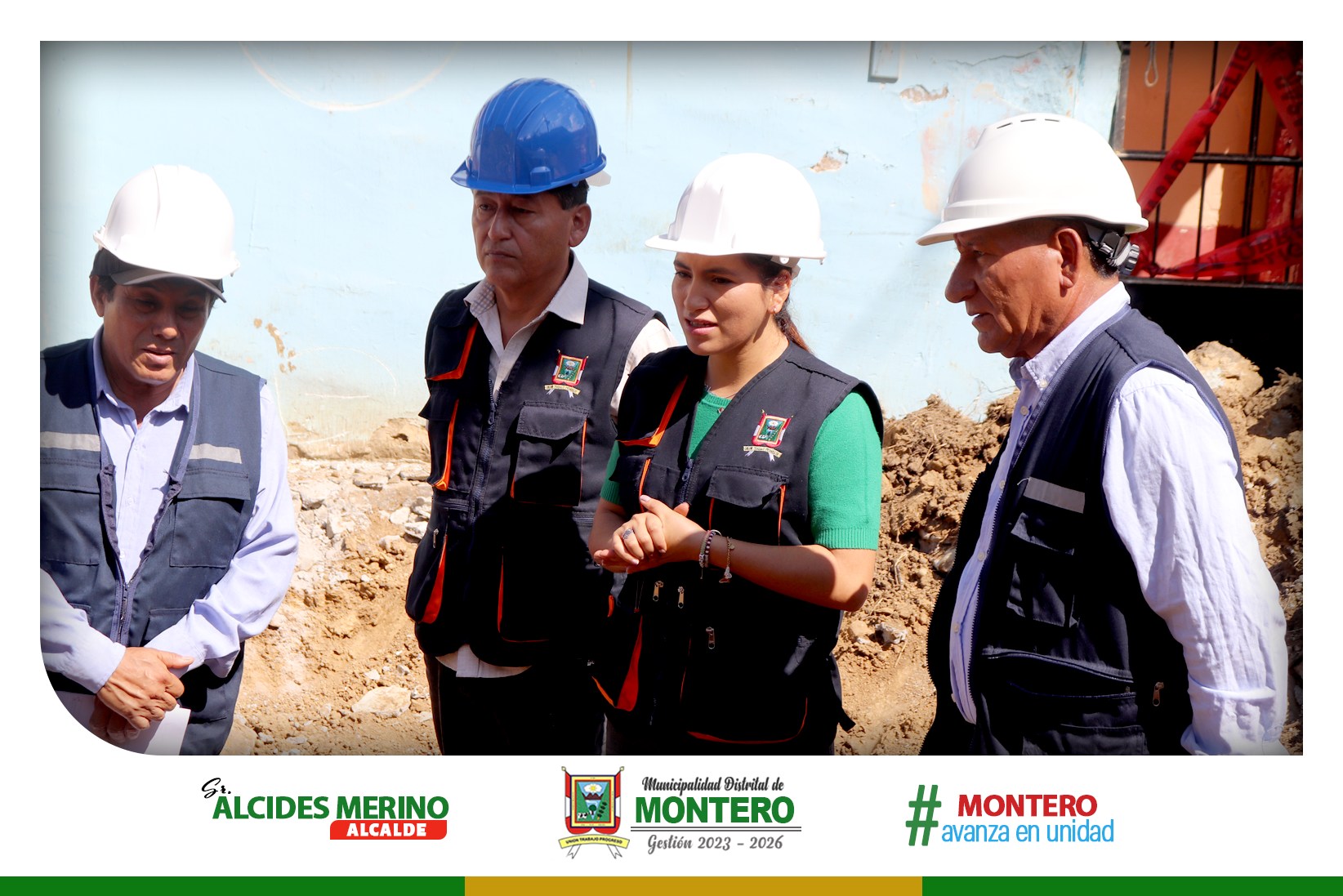 Regidores Distritales Fiscalizan Avance de la Obra en Sicacate