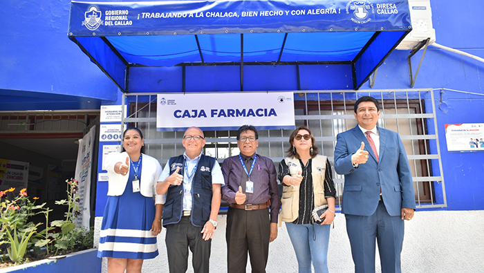 Autoridades del evento de inauguración
