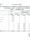 Vista preliminar de documento Información del Marco Presupuestal, Ingresos y Egresos - Correspondientes al III Trimestre 2015
