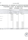 Vista preliminar de documento Información del Marco Presupuestal, Ingresos y Egresos - Correspondientes al III Trimestre 2014