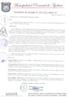 Vista preliminar de documento RESOLUCION DE ALCALDIA N°335-2021-MPA-A