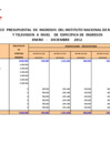 Vista preliminar de documento Información del Marco Presupuestal, Ingresos y Egresos - Correspondientes al IV Trimestre 2012