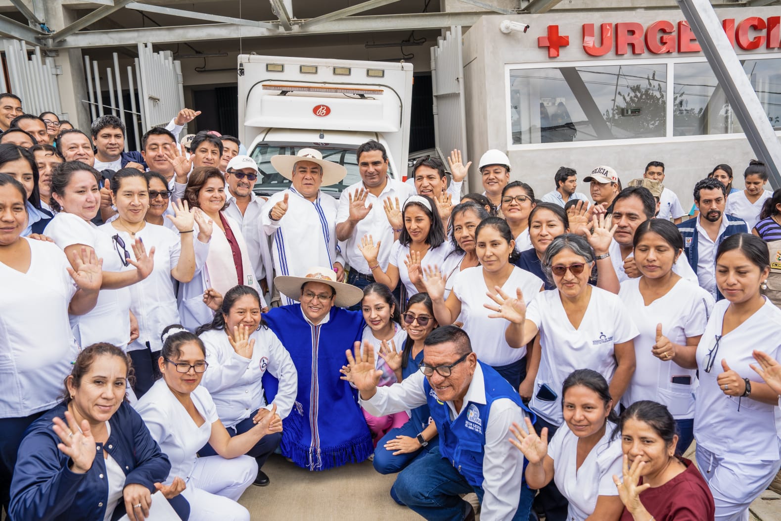 Gobernador, premier y ministro de Salud inauguran Centro de Salud de San Miguel de El Faique que beneficiará a más de 9 mil personas
