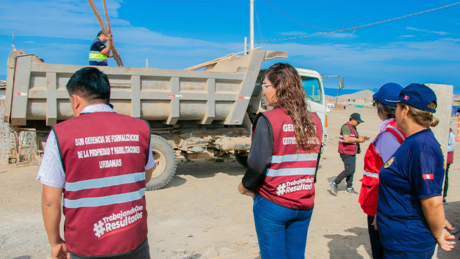 Municipalidad de Huarmey recupera lotes no habitados del Promuvi Salinas Predio II