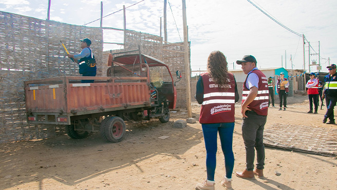 Municipalidad de Huarmey recupera lotes no habitados del Promuvi Salinas Predio II