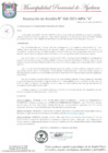 Vista preliminar de documento RESOLUCION DE ALCALDIA N°368-2021-MPA-A