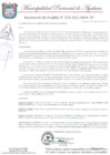 Vista preliminar de documento RESOLUCION DE ALCALDIA N°374-2021-MPA-A