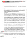 Vista preliminar de documento Resolución Directoral Ejecutiva