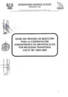 Vista preliminar de documento BASES CONCURSO CAS N° 001-2025 - MUNICIPALIDAD DISTRITAL DE ZURITE