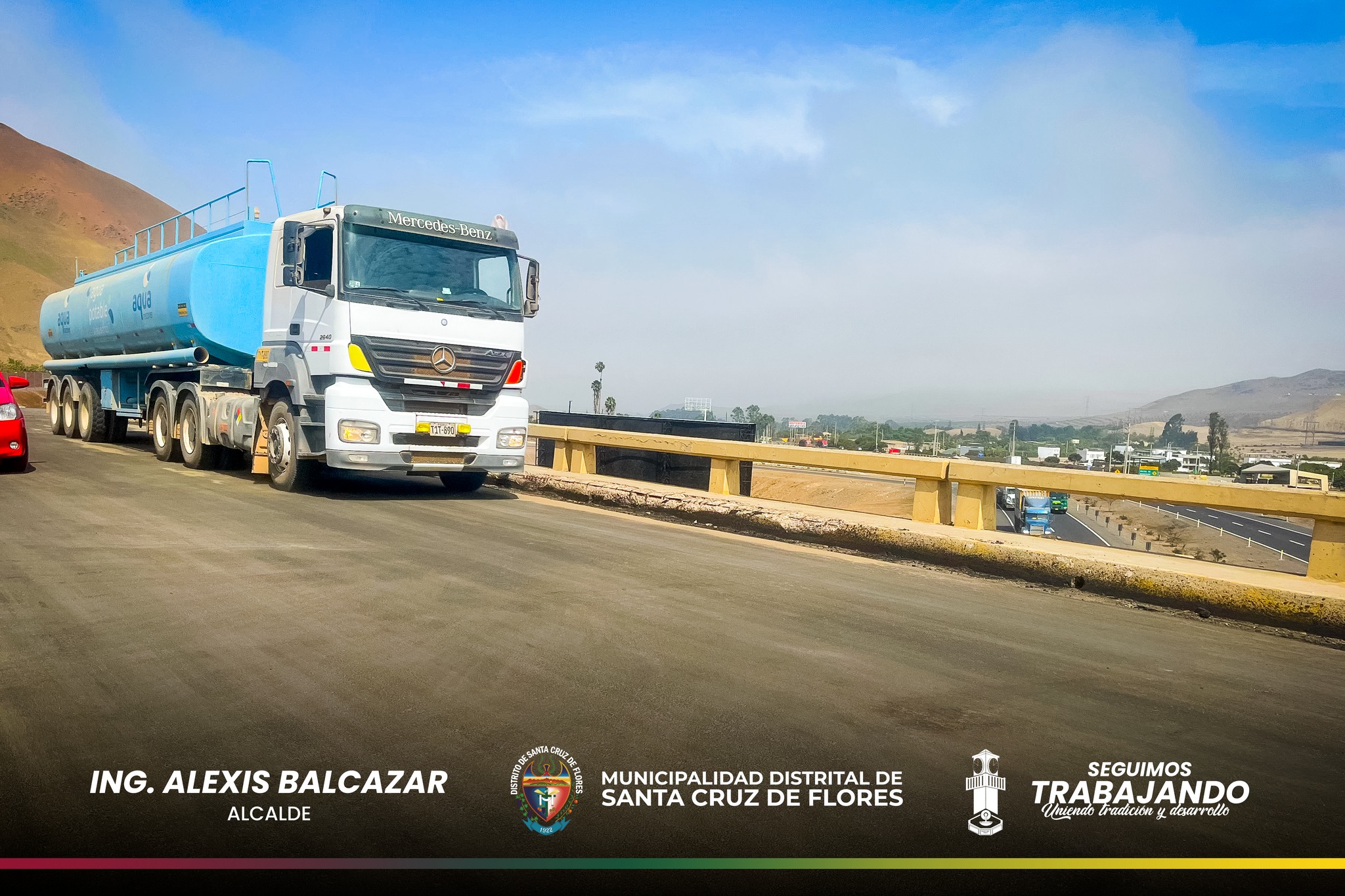 ¡El mejoramiento del puente de San Andrés avanza gracias al trabajo en equipo!
