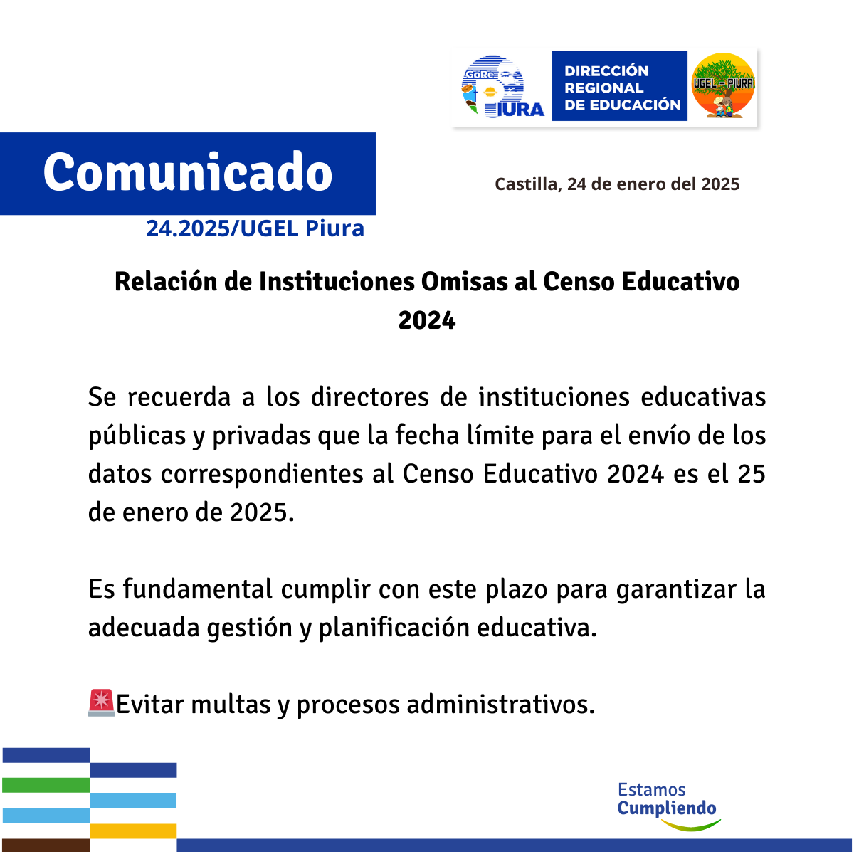 comunicado