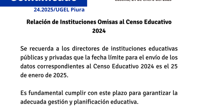 comunicado