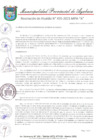 Vista preliminar de documento RESOLUCION DE ALCALDIA N°455-2021-MPA-A