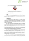 Vista preliminar de documento Resolución Directoral Nº 0009-2025-INIA-OA