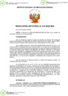 Vista preliminar de documento Resolución Jefatural Nº 0016-2025-INIA