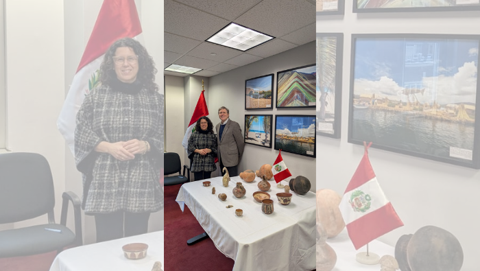 Consulado General del Perú en Boston concretó restitución de 15 bienes pertenecientes al Patrimonio Cultural de la Nación