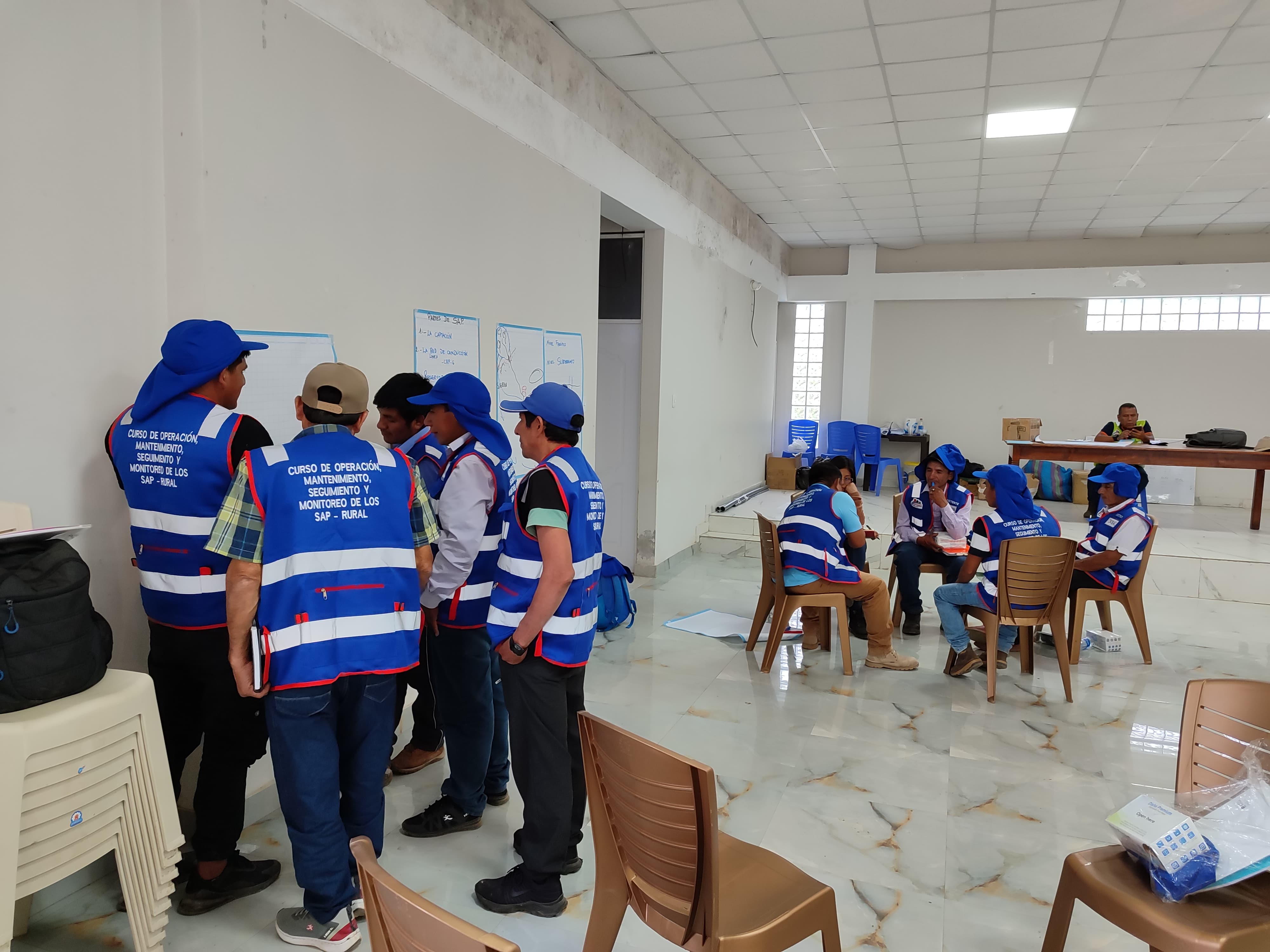 En apoyo con el Dirección Regional de Vivienda, Construcción y Saneamiento de Piura