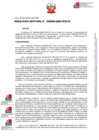 Vista preliminar de documento Resolución Jefatural N.° 003-2024-OFIS-OA