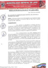 Vista preliminar de documento RESOLUCIÓN DE ALCALDÍA N° 001-2025-A-MDL