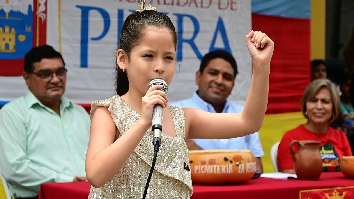 Pequeña cantante