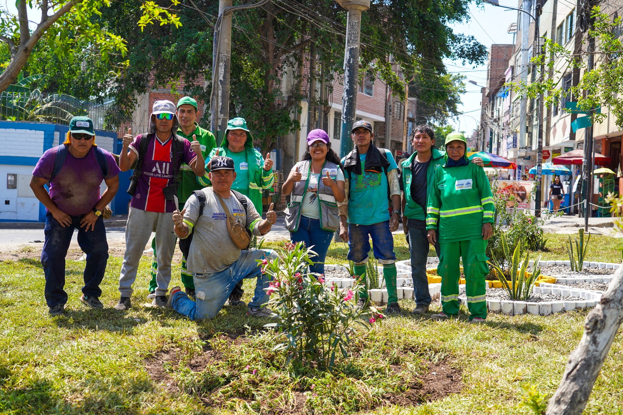 áreas verdes como de este punto en Leticia