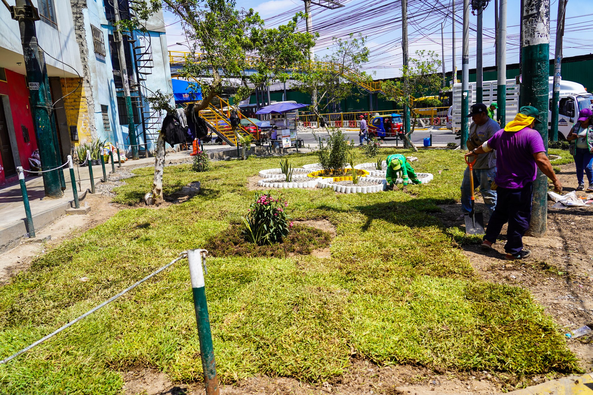áreas verdes como de este punto en Leticia