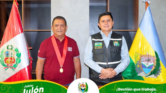 Alcalde se reúne con el Presidente de la Corte Superior de Justicia de Amazonas