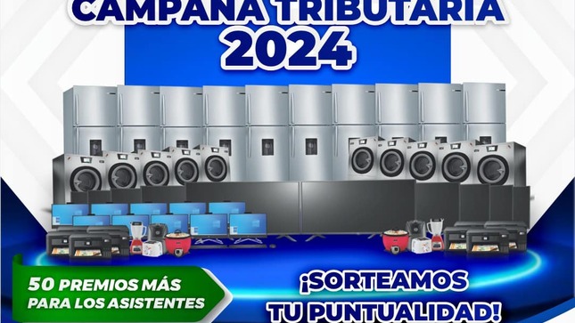 ¡Vecino, participa del sorteo; Campaña de Beneficio e Incentivo Tributario 2024!