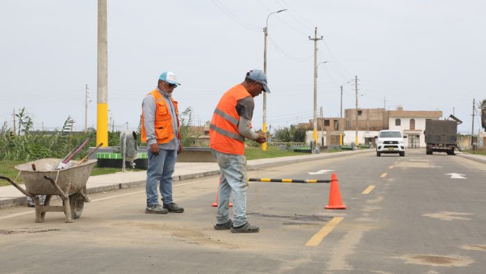 Pistas y veradas en San Judas Tadeo de Huacho serán construidos por decisión política de Rosa Vásquez