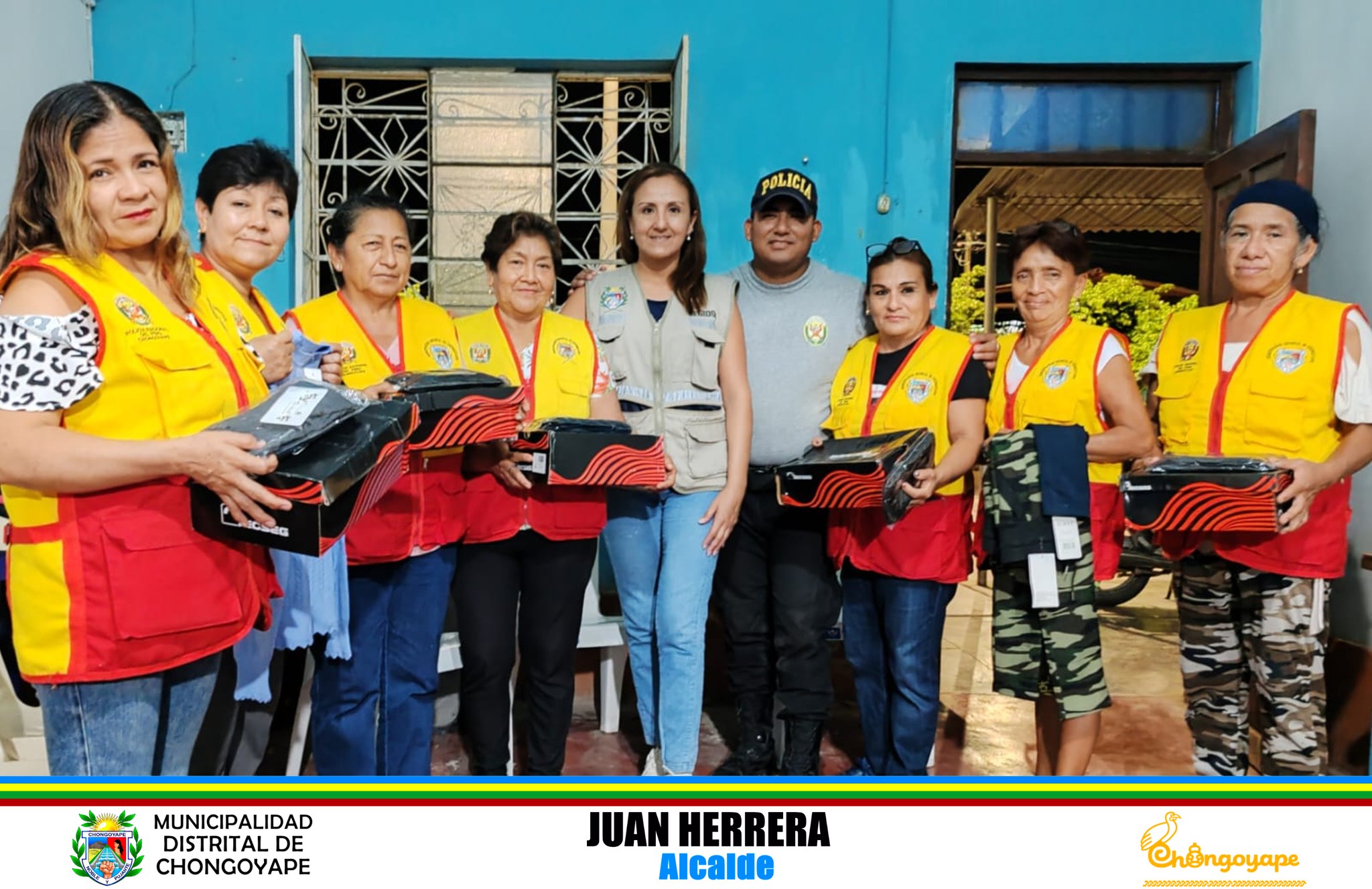 Archivo JPG de donación de prendas de vestir y calzado.